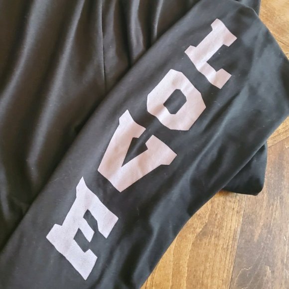 Rue 21 + Black Leggings LOVE - Picture 2 of 15